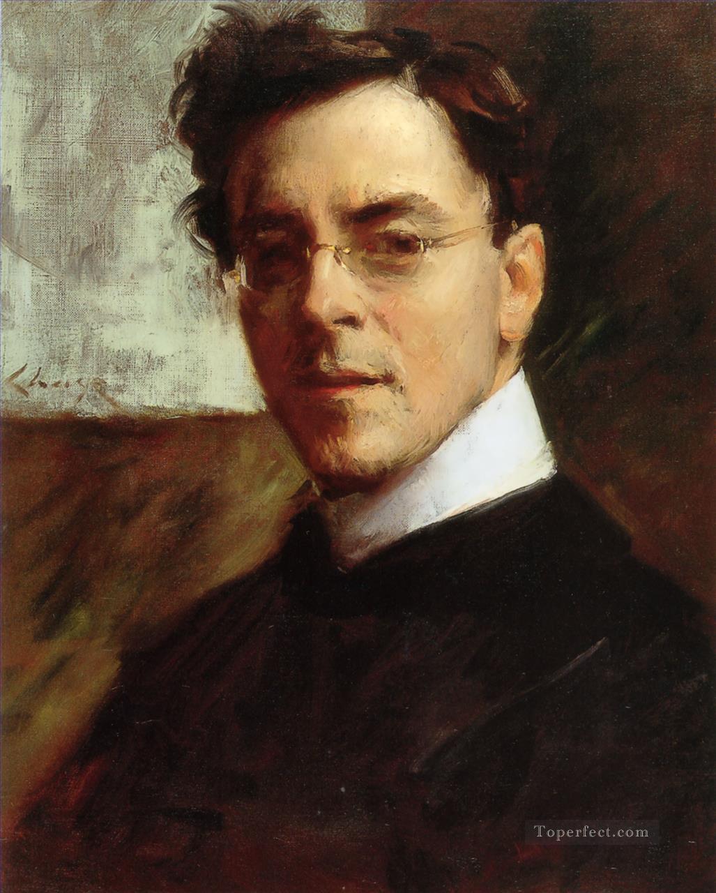Portrait of Louis Betts William Merritt Chase Oil Paintings
